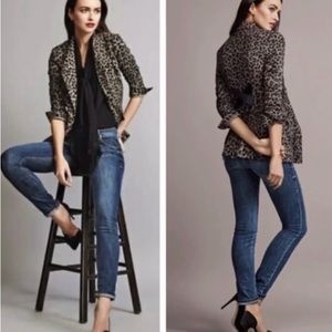 Cabi gray leopard jacket